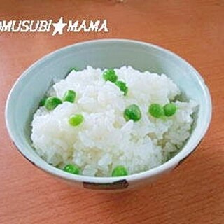 春になったら一度は食べたい★豆ごはん